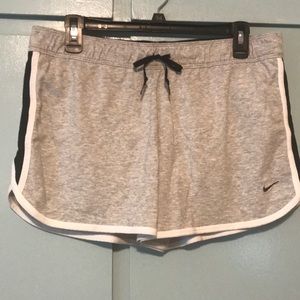 Gray Nike shorts